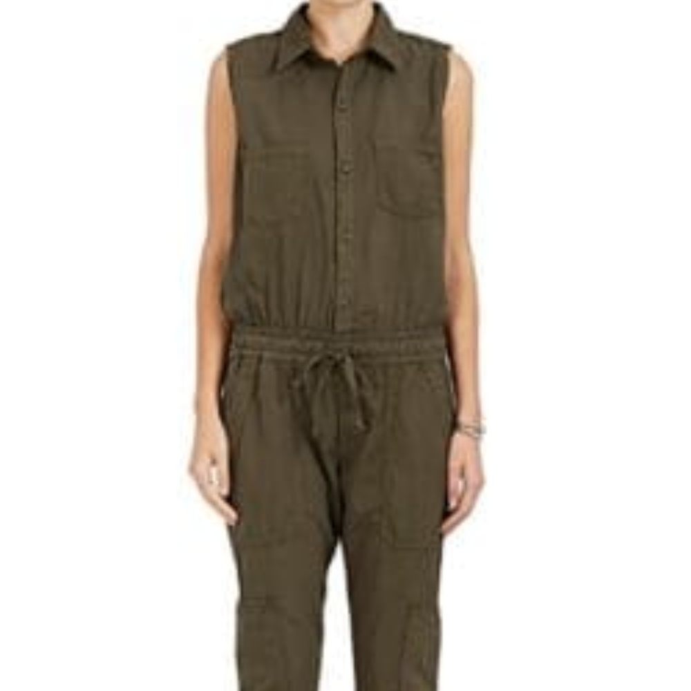NFS Cotton Canvas Cargo jumpsuit